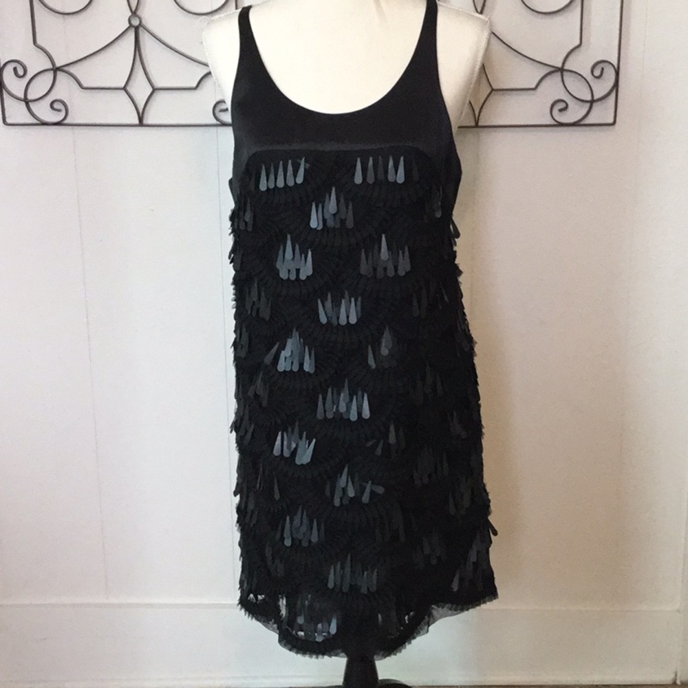 BCBG Max Azria Sequin Cocktail Dress